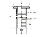 Brass Skin Fitting